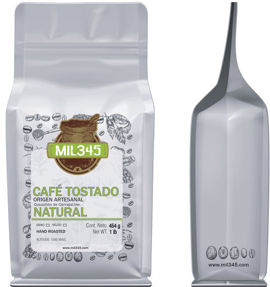 Café Origen Artesanal NATURAL  454 G 1 LB